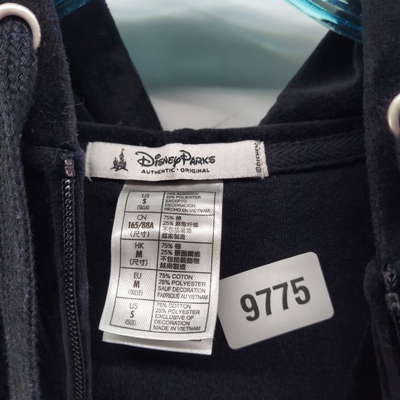 Disney Parks Mickey Mouse Velour Hoodie size small - Picture 4 of 8